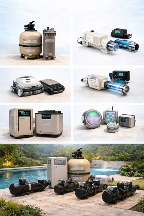 Equipos de última tecnología para piscinas y jacuzzis